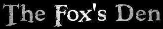 The Fox's Den Banner